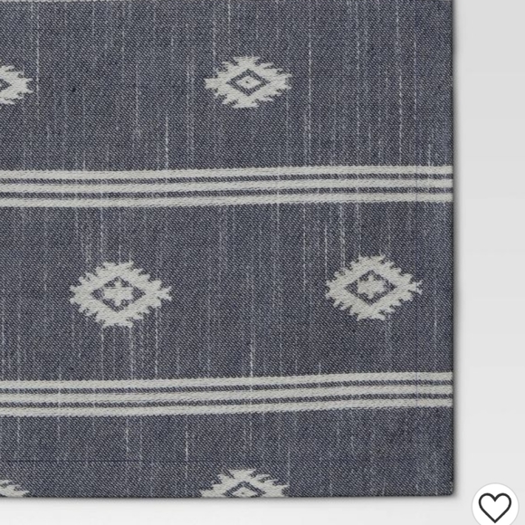 Cotton Global Placemat Blue - Threshold™ - Picture 3 of 6